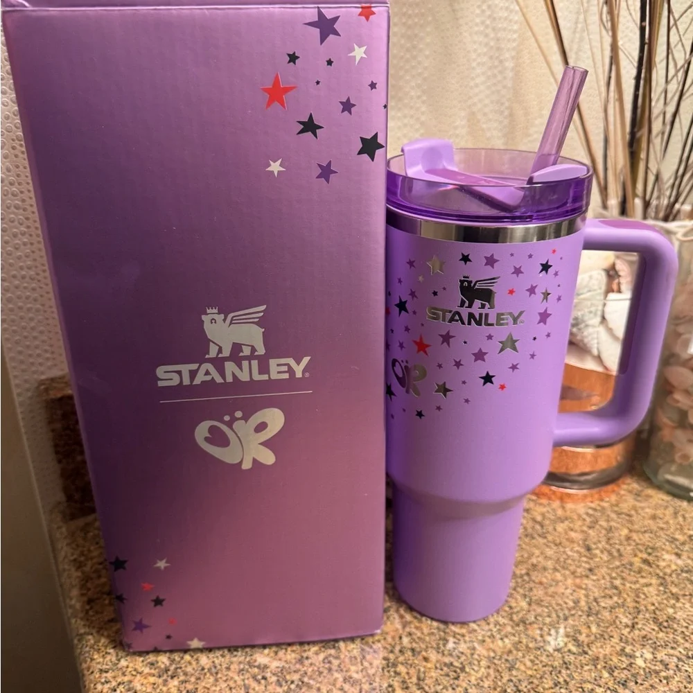 Stanley Olivia Rodrigo Purple Insulated‎ Travel Mug with Straw NIB